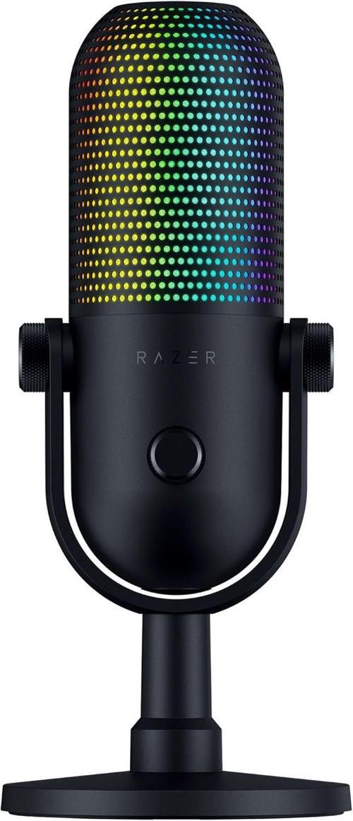 Seiren V3 Chroma - Dokunarak Sessize Alma Özellikli Rgb Usb Mikrofon (Yayın Ve Oyun Reaktif Ay