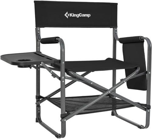 Kingcamp Ash Compact Katlanır Kamp Sandalyesi Black