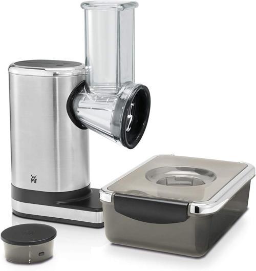 Kitchenminis Salad-To-Go Çelik Gümüş Elektrikli Rende 150 W