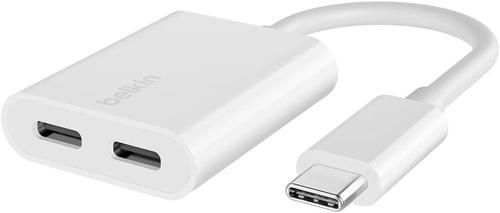Rockstar™ Usb-C Ses + Şarj Adaptörü, Usb-C 60W Güç Dağıtımlı Kulaklık Adaptörü Iphone 15, Ipa