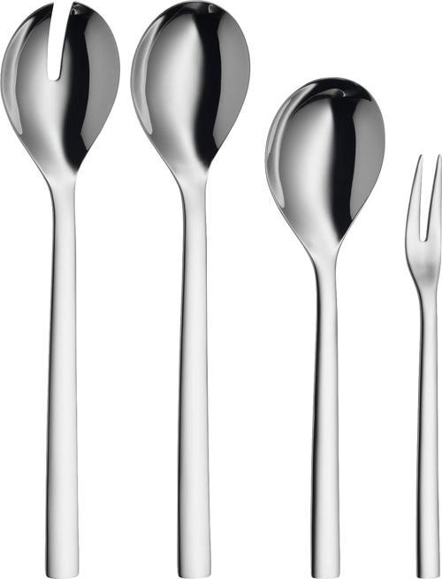 Nuova Çelik 4'Lü Salata Servis Seti