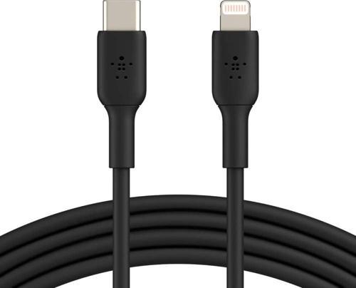 Usb-C - Lightning Kablosu (Hızlı Şarj Kablosu) Hızlı Şarj Mfi Sertifikalı Usb-C Kablosu (Siya