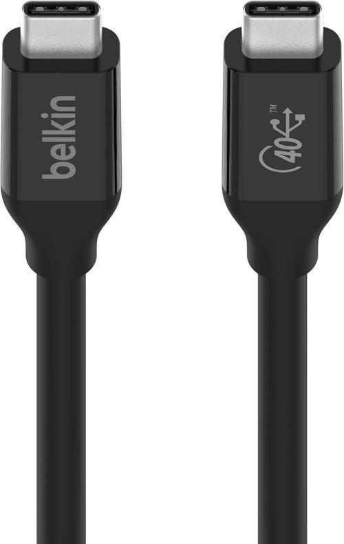 Usb4 Usb C - Usb C Kablosu 2,6 Ft (100 W'A Kadar Güç Sağlama, 40 Gb/Sn Veri Aktarım Hızı Ve T