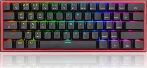 K616 Fizz Pro% 60 3 Modlu Kablolu, 2.4Ghz Kablosuz, Bluetooth Mekanik Oyun Klavyesi, 61 Tuş