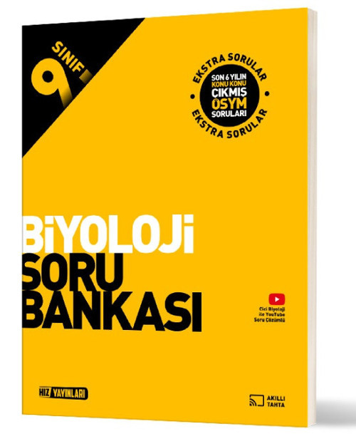 Hız 2026 9. Sınıf Biyoloji Soru Bankası Güncel Müfredat