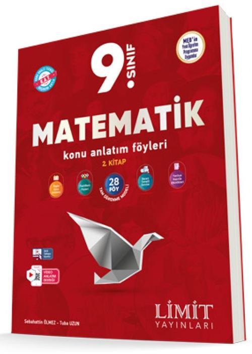 Limit 2025 9. Sınıf Matematik Konu Anlatım Föyleri 2. Kitap Güncel Müfredat