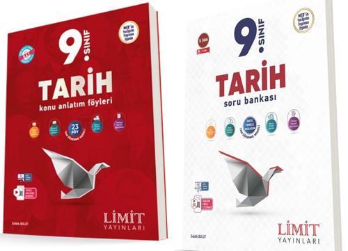 Limit 2025 9. Sınıf Tarih Kaf Konu + Soru Seti 2 Kitap Güncel Müfredat