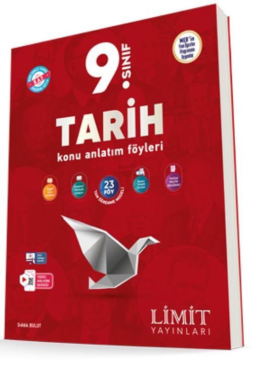 Limit 2025 9. Sınıf Tarih Konu Anlatım Föyleri Güncel Müfredat