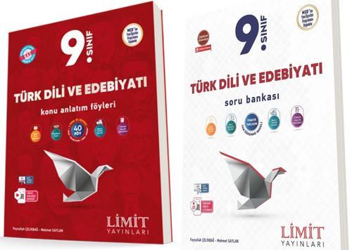 Limit 2025 9. Sınıf Türk Dili Edebiyat Kaf Konu + Soru Seti 2 Kitap Güncel Müfredat