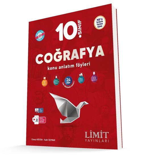 Limit 2026 10. Sınıf Coğrafya Konu Anlatım Föyleri Güncel Müfredat