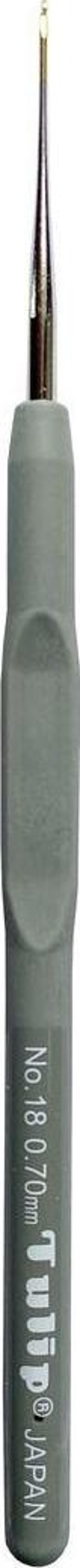 New Silikon Yumuşak Saplı Dantel Oya Tığ No: 18 Numara : 0.70mm