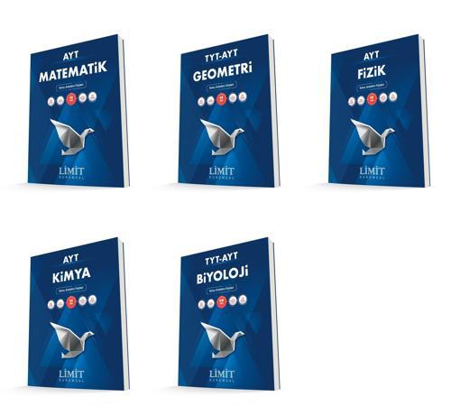 Limit Kurumsal Ayt Sayısal Konu Anlatım Föyleri Seti 5 Kitap