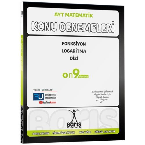 Barış Yayınları 2025 Ayt Matematik Fonksiyon Logaritma Dizi Konu Denemeleri
