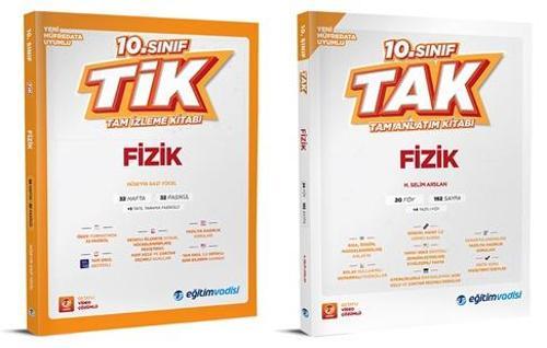 Eğitim Vadisi 2026 10. Sınıf Fizik Tak Tam Anlatım + Tam İzleme Seti 2 Kitap
