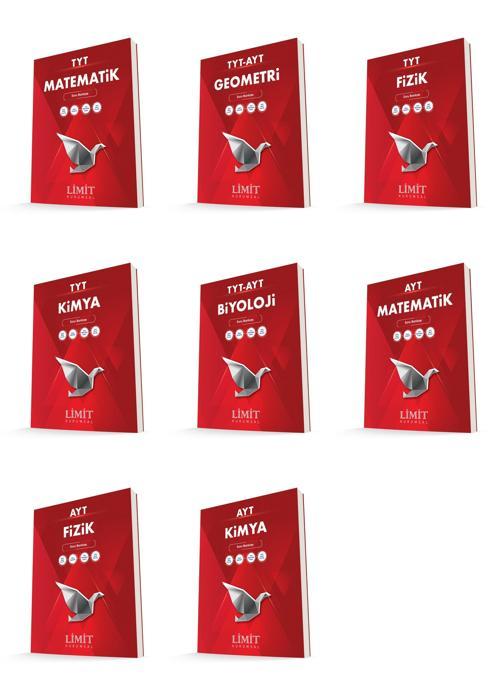 Limit Kurumsal Tyt Ayt Sayısal Soru Bankası Seti 8 Kitap