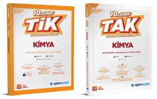 Eğitim Vadisi 2026 10. Sınıf Kimya Tak Tam Anlatım + Tam İzleme Seti 2 Kitap