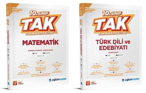 Eğitim Vadisi 2026 10. Sınıf Matematik + Edebiyat Tak Tam Anlatım Seti 2 Kitap
