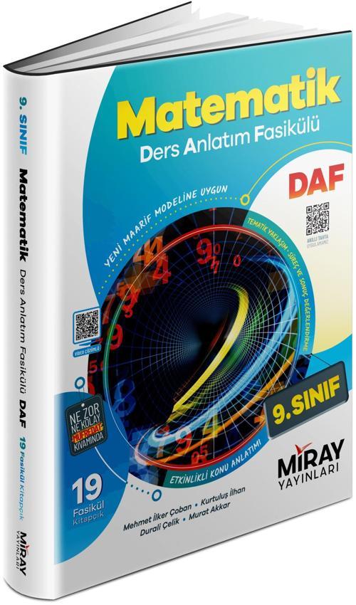 Miray 2025 9. Sınıf Matematik Ders Anlatım Fasikülleri