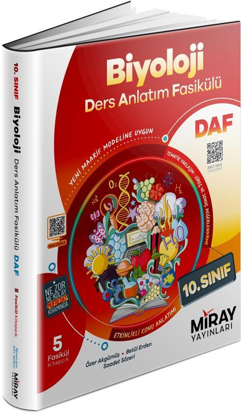 Miray 2026 10. Sınıf Biyoloji Ders Anlatım Fasikülleri
