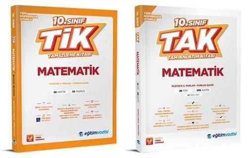 Eğitim Vadisi 2026 10. Sınıf Matematik Tak Tam Anlatım + Tam İzleme Seti 2 Kitap