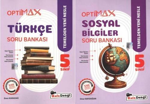 Kafadengi 2026 5. Sınıf Türkçe + Sosyal Bilgiler Optimax Soru Bankası Setiseti 2 Kitap