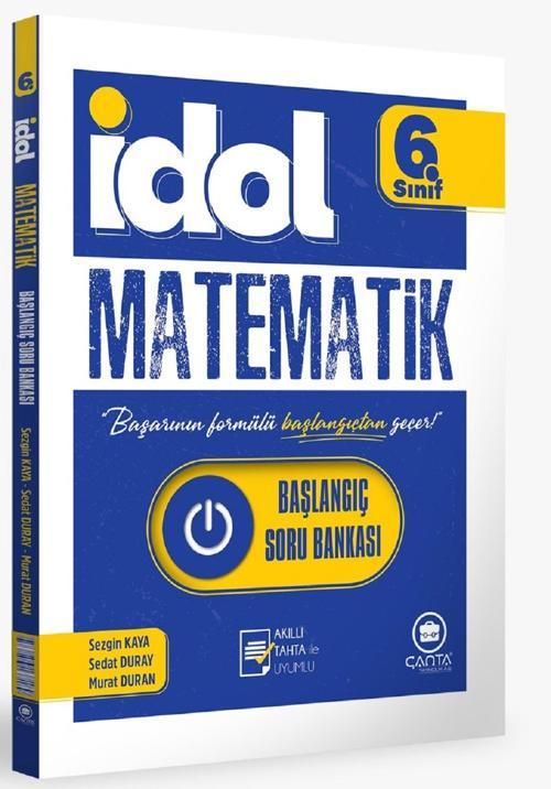 Çanta 2026 6. Sınıf İdol Matematik Başlangıç Soru Bankası