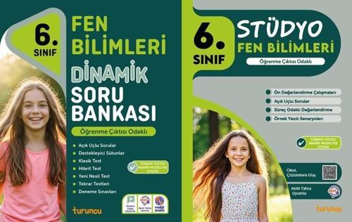 Tudem 2026 6. Sınıf Fen Bilimleri Stüdyo + Dinamik Soru Bankası Seti 2 Kitap Yeni Müfredat