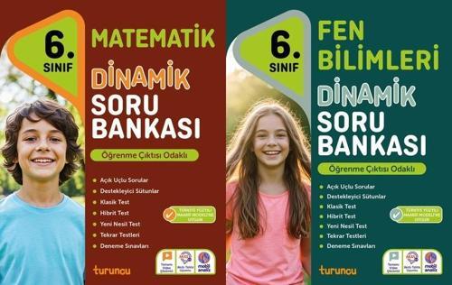 Tudem 2026 6. Sınıf Matematik + Fen Bilimleri Dinamik Soru Bankası Seti 2 Kitap Yeni Müfredat