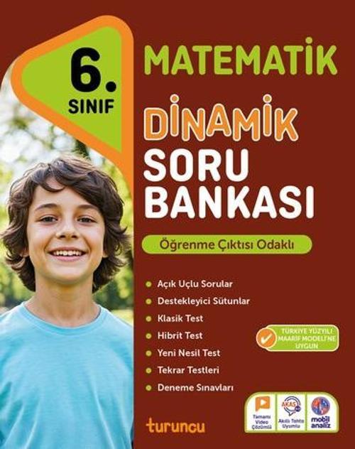 Tudem 2026 6. Sınıf Matematik Dinamik Soru Bankası Yeni Müfredat