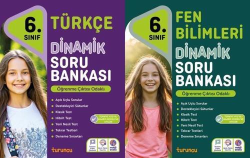 Tudem 2026 6. Sınıf Türkçe + Fen Bilimleri Dinamik Soru Bankası Seti 2 Kitap Yeni Müfredat