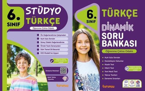 Tudem 2026 6. Sınıf Türkçe Stüdyo + Dinamik Soru Bankası Seti 2 Kitap Yeni Müfredat
