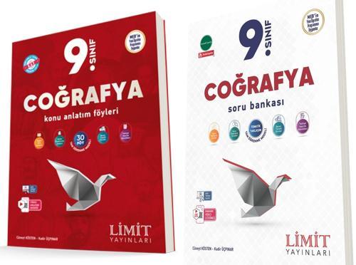 Limit 2025 9. Sınıf Coğrafya Kaf Konu + Soru Seti 2 Kitap Güncel Müfredat