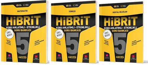 Hız 2025 5. Sınıf Matematik + Türkçe + Sosyal Hibrit - Konu Seti 3 Kitap