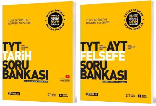 Hız 2025 Tyt Tarih + Felsefe Soru Bankası Seti 2 Kitap