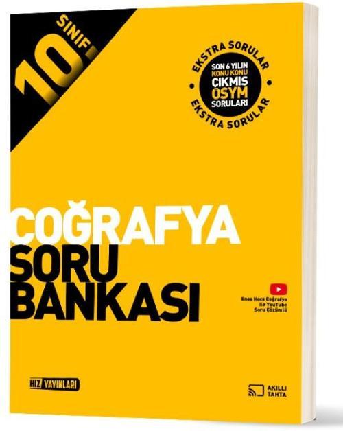 Hız 2026 10. Sınıf Coğrafya Soru Bankası Güncel Müfredat