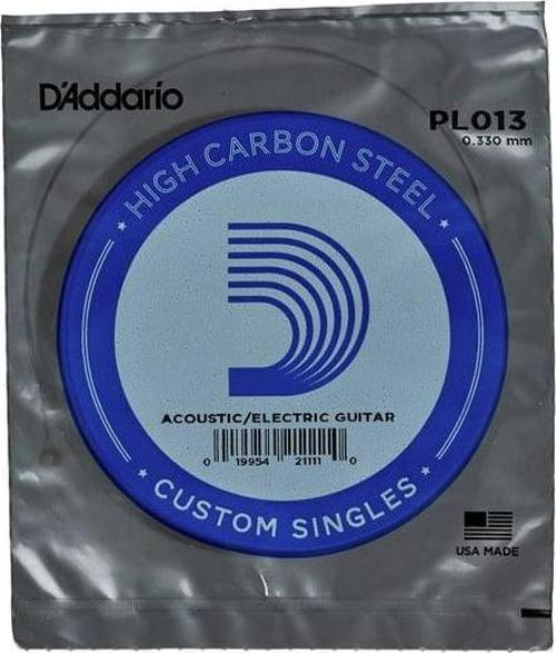 PL013 Elektro ve Akustik Tek Tel Plain Steel 013