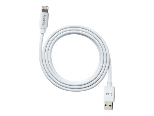 ECO-ALT Beyaz USB-A-Lightning Kablo – 1.2 m, 2.4 A Hızlı Şarj