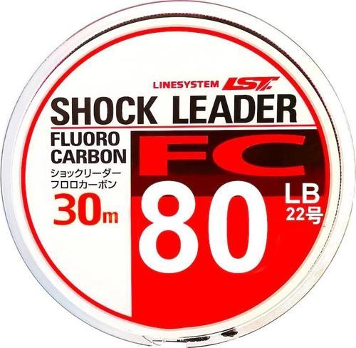 Fluorocarbon Şok Lider Misina #22 0.82mm 80lb. 30mt.