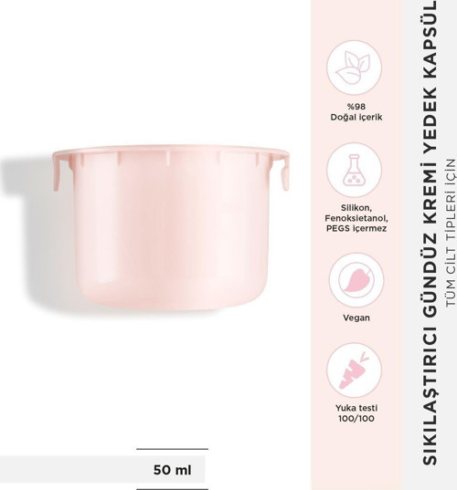 Lift Integral Cream Refill Sıkılaştırıcı, Vegan, Gündüz Bakım Kremi Yedek Kapsül 50 Ml