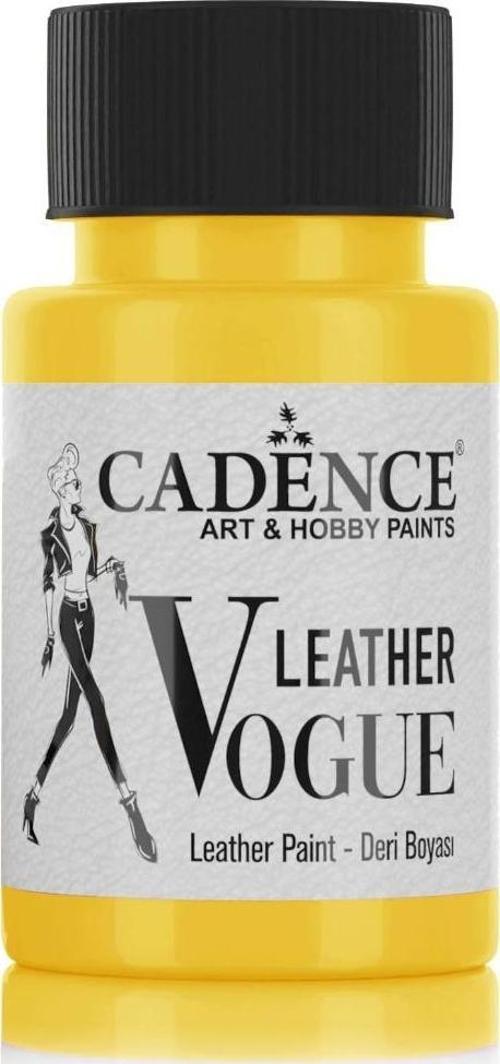 LEATHER VOGUE DERİ BOYASI LV-02 SARI 50 ML