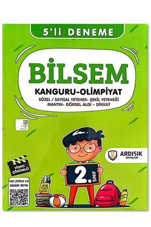 Ardışık Yayınları 2. Sınıf 5'li Bilsem Deneme Sınavı Tamamı Video Çözümlü