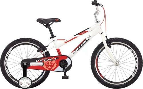 Wolf 16 V Fren Alüminyum Kadro 16 Jant Çocuk Bisikleti Beyaz Kırmızı