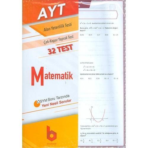 Basamak Yayınları Ayt Matematik Yaprak Test