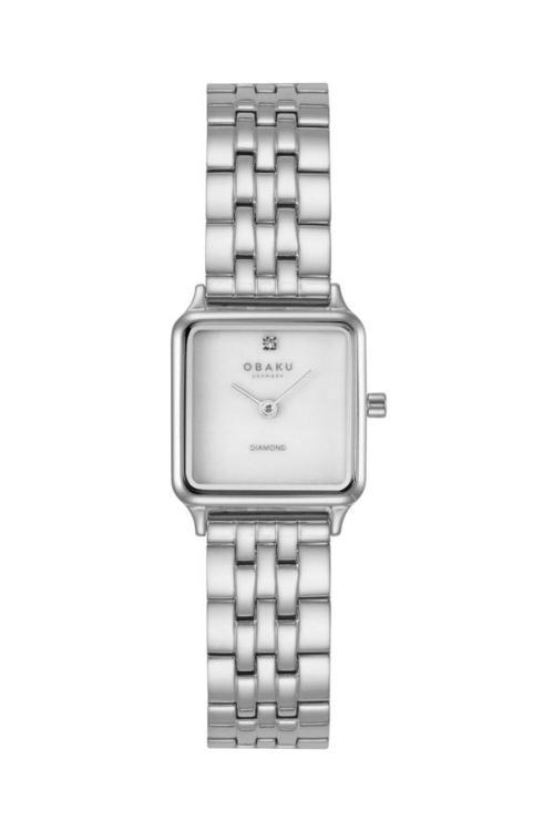 V301LXCWSC Quartz Çelik Gri Beyaz Kadran Safir Cam 23 mm Kadın Kol Saati