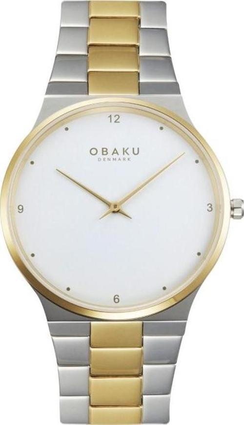 V305GXFWSF Quartz Çelik Altın/Gri Beyaz Kadran Safir Cam 42 mm Erkek Kol Saati