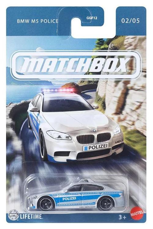-  BMW M5 Police - Gri (1/64)