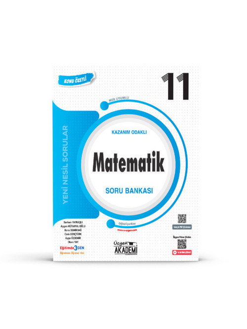 Üçgen Yayınları 11. Sınıf Matematik Konunun Özü Soru Bankası