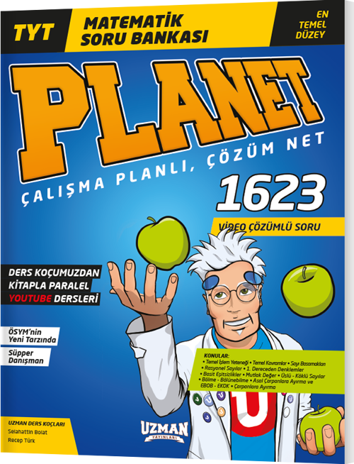 Uzman Yayınları Tyt Matematik Planet En Temel Düzey Soru Bankası