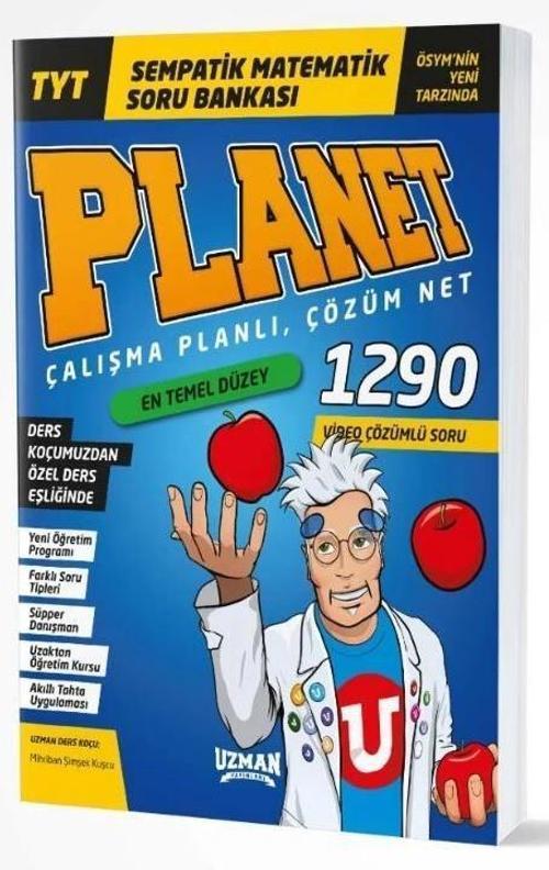 Uzman Yayınları Tyt Matematik Planet Temel Düzey (Sempatik) Soru Bankası