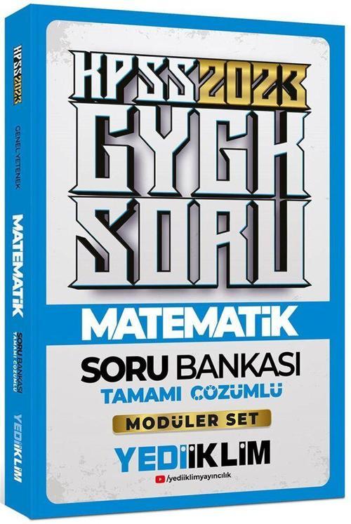 Yediiklim Yayınları Kpss Genel Yetenek Matematik Tamamı Çözümlü Soru Bankası 